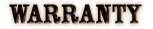 Warranty