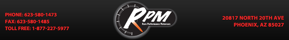 Rare Performance Motorcars