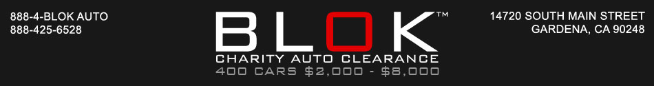 BLOK Charity Auto Clearance
