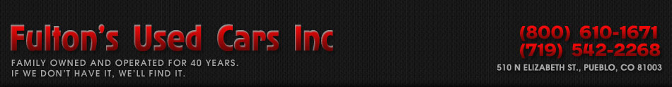 Fultons Used Cars Inc.
